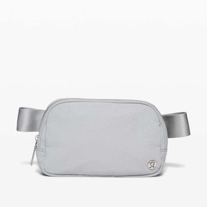 Silver Lululemon Belt Bag